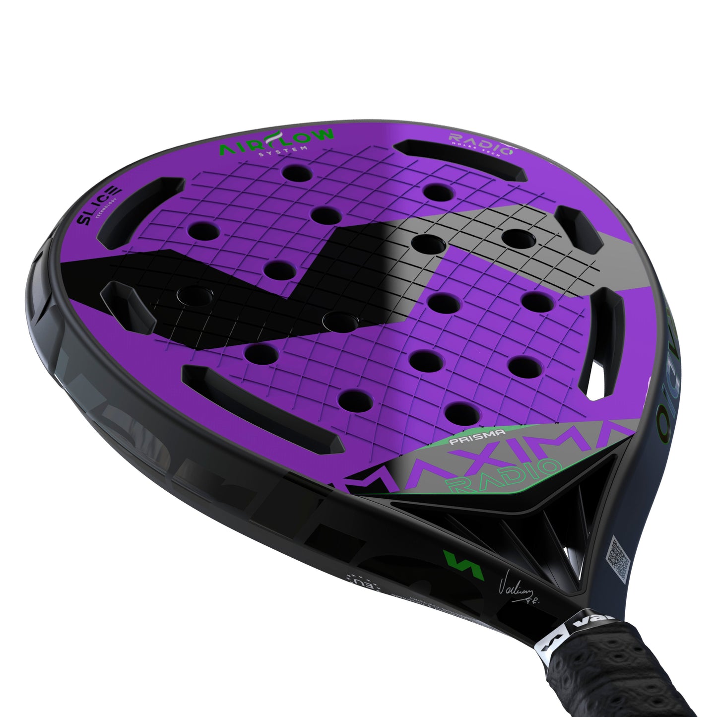 Paleta De Padel Varlion Maxima Summum Prisma Radio W 2023 - Carbono