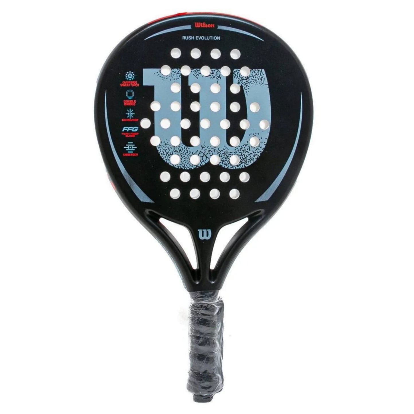 Paleta De Padel Wilson Rush Evolution - Fibra De Vidrio
