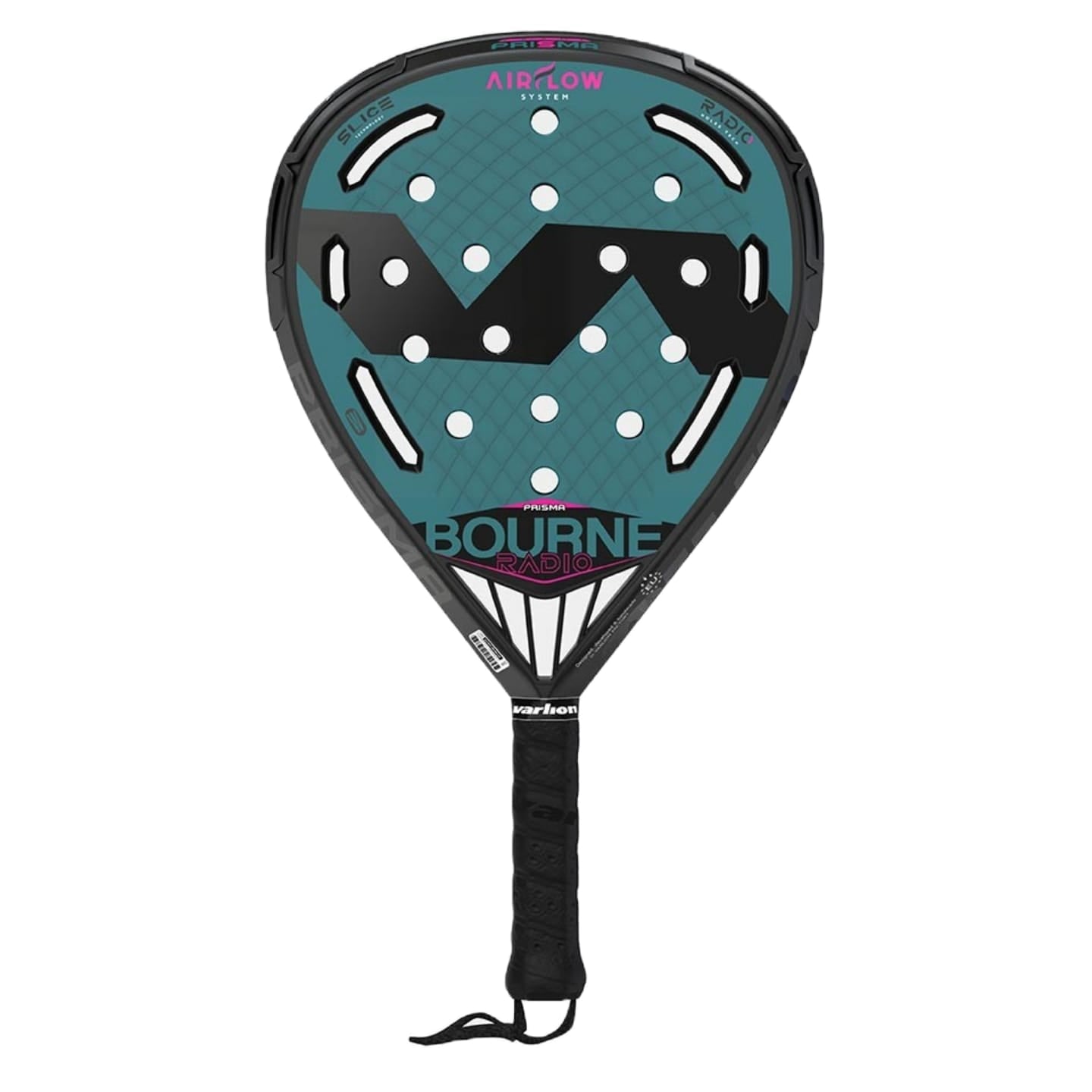 Paleta De Padel Varlion Bourne Summum Prisma Radio W 2023 - Carbono