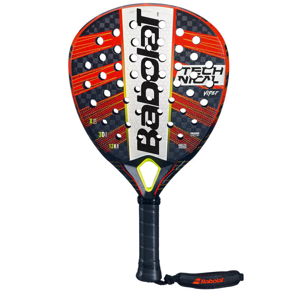Paleta De Padel Babolat Technical Viper 2023 - Carbono