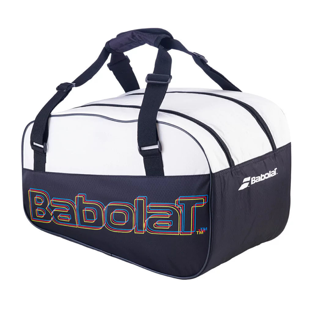 Bolso Paletero Babolat Rh Padel Lite Blanco y Negro - 1 Compartimiento