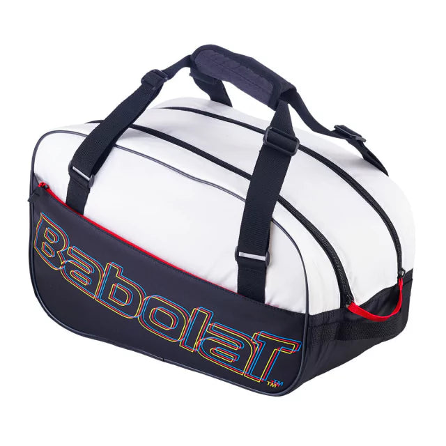 Bolso Paletero Babolat Rh Padel Lite Blanco y Negro - 1 Compartimiento