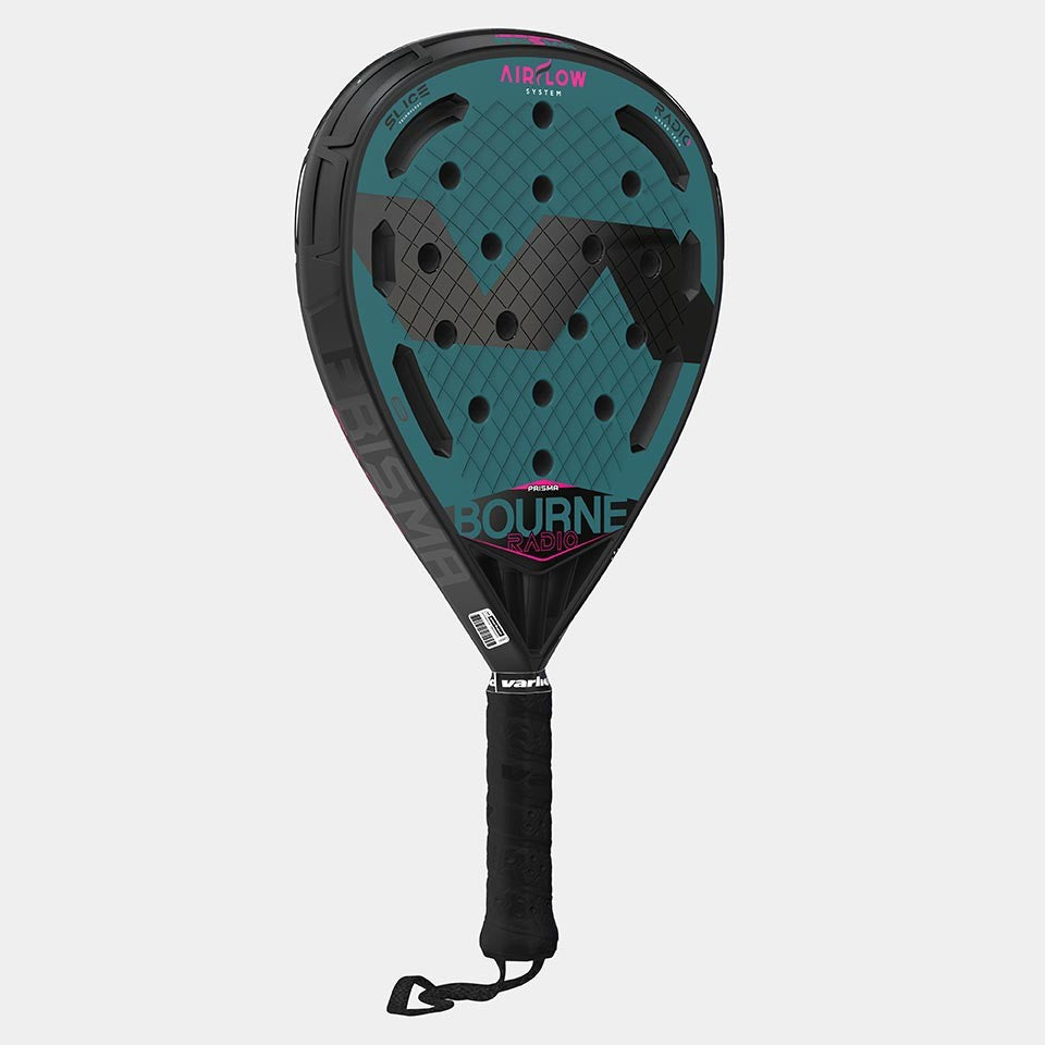 Paleta De Padel Varlion Bourne Summum Prisma Radio W 2023 - Carbono