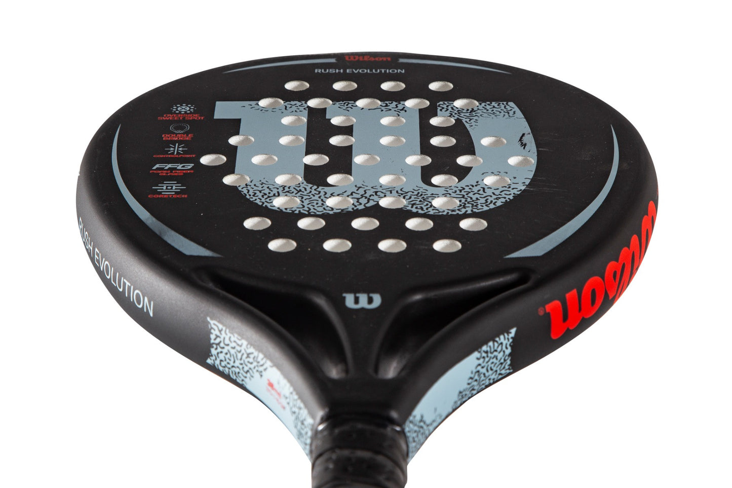 Paleta De Padel Wilson Rush Evolution - Fibra De Vidrio