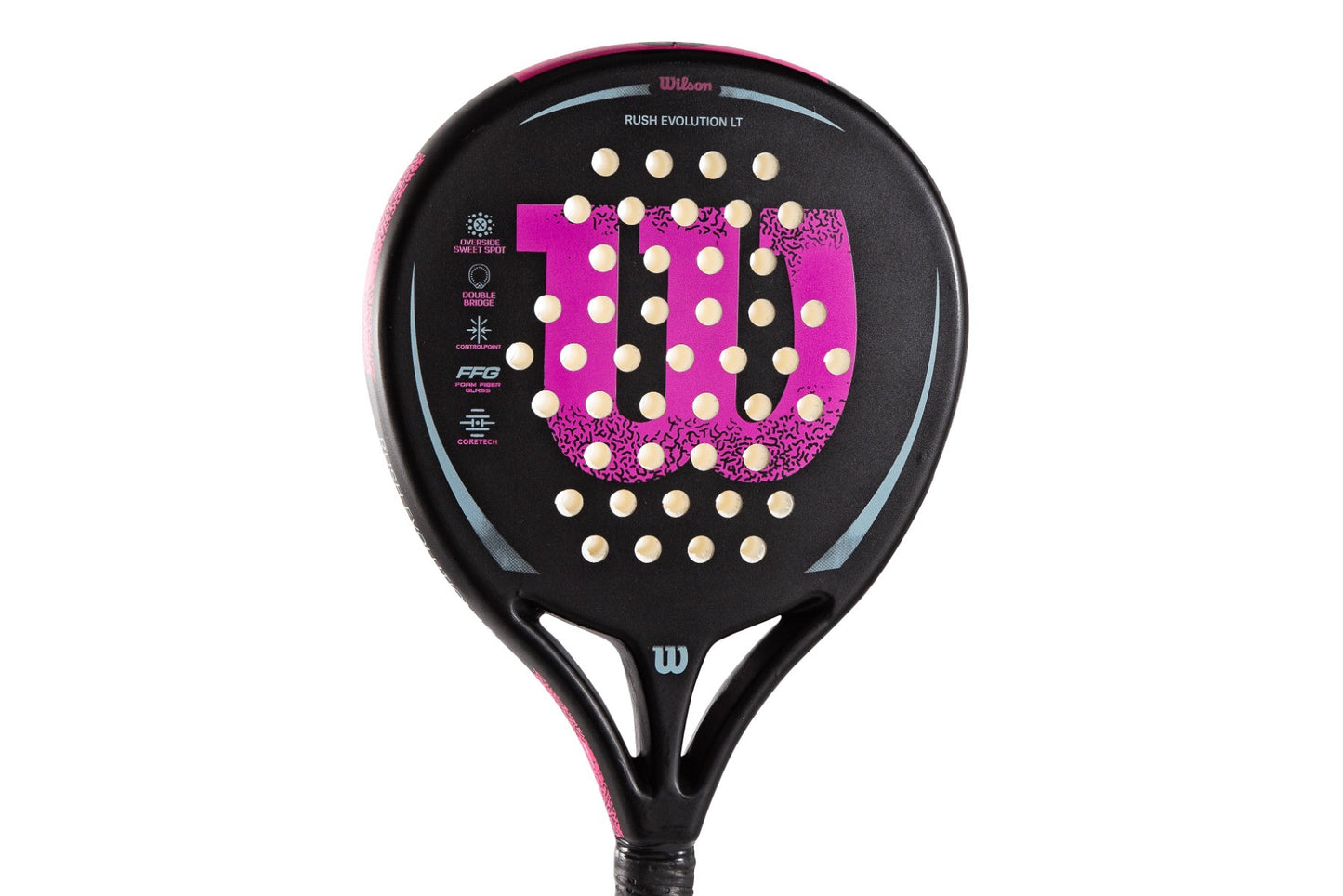 Paleta De Padel Wilson Rush Evolution Lt - Fibra De Vidrio