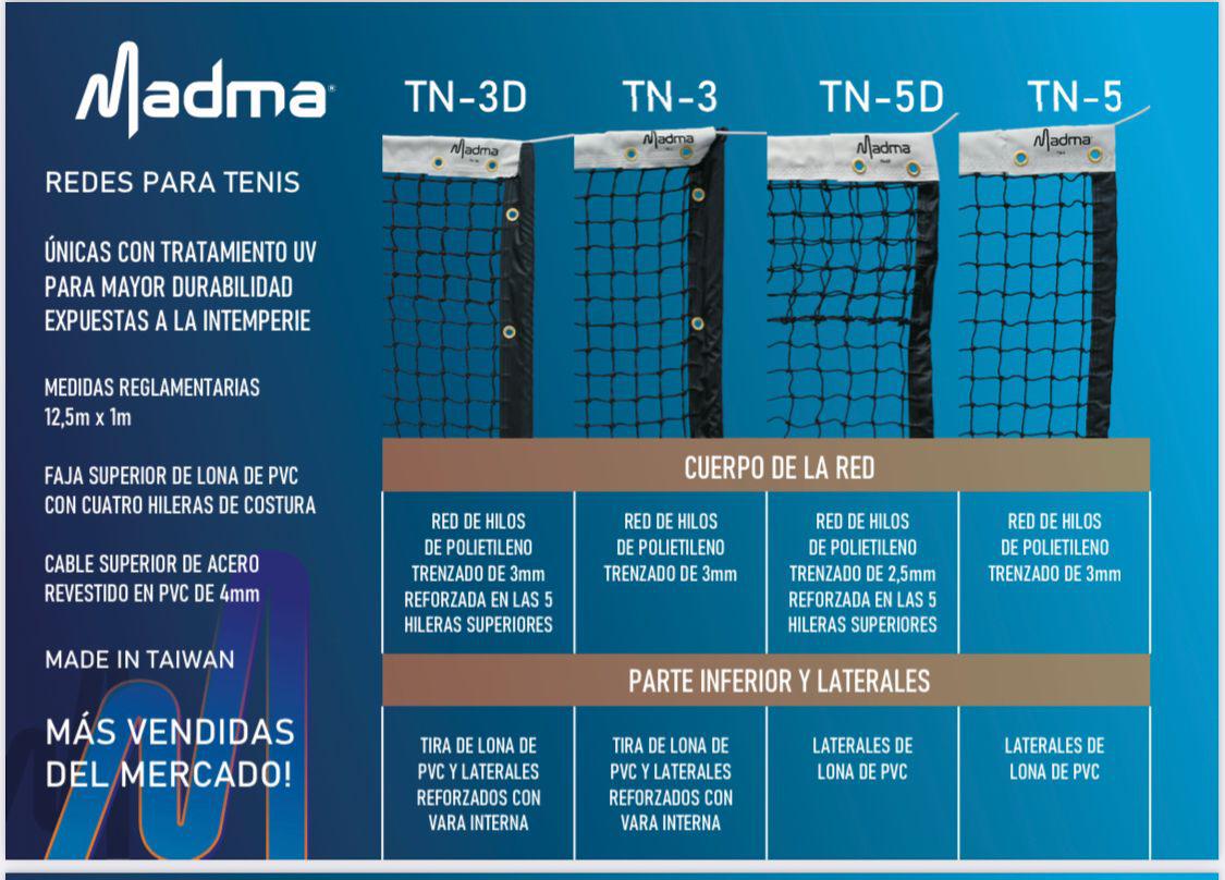Red De Tenis Madma TN-3D