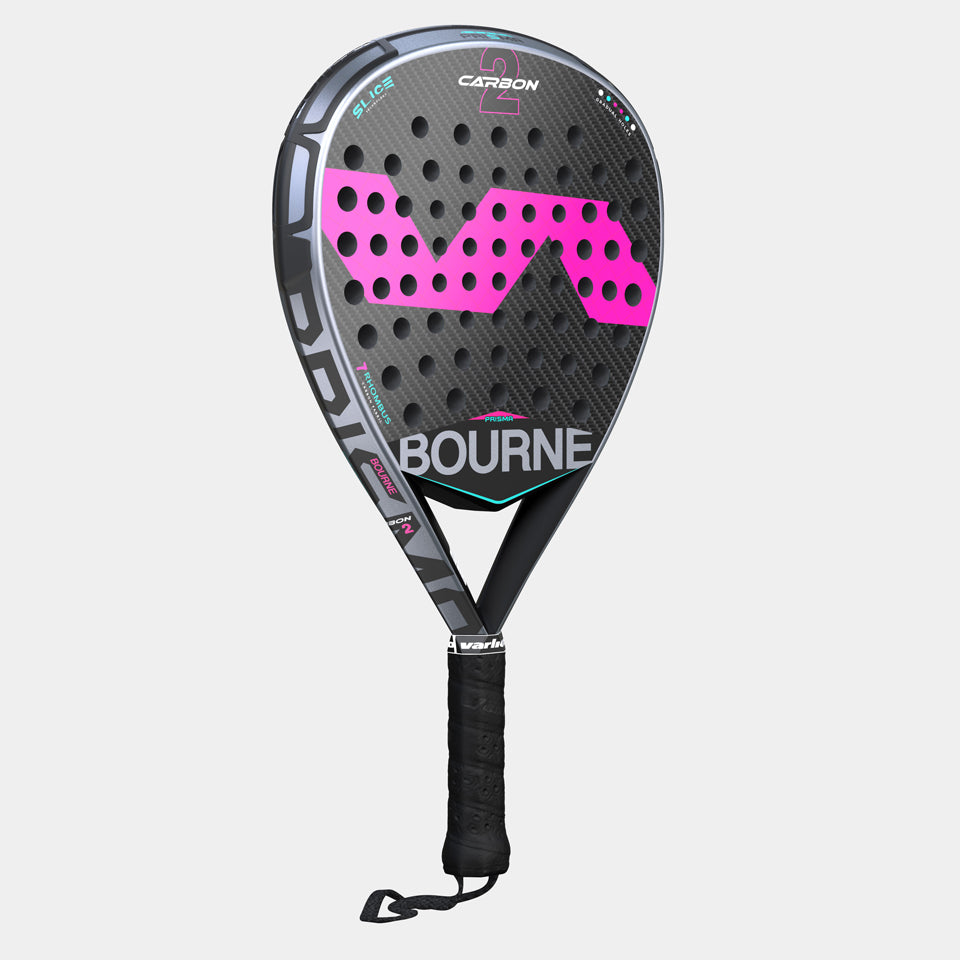 Paleta De Padel Varlion Bourne Carbon 2 Prisma 2022 - Fibra De Carbono