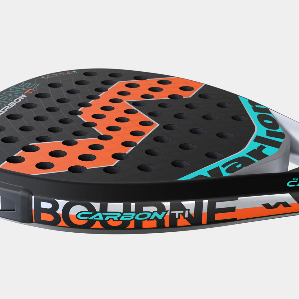 Paleta De Padel Varlion Bourne Carbon Ti 2022 - Fibra De Vidrio