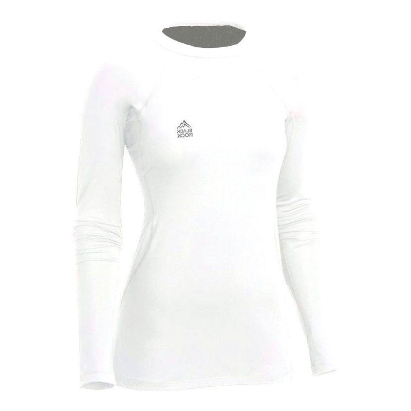 Remera Termica Black Rock Manga Larga - Mujer