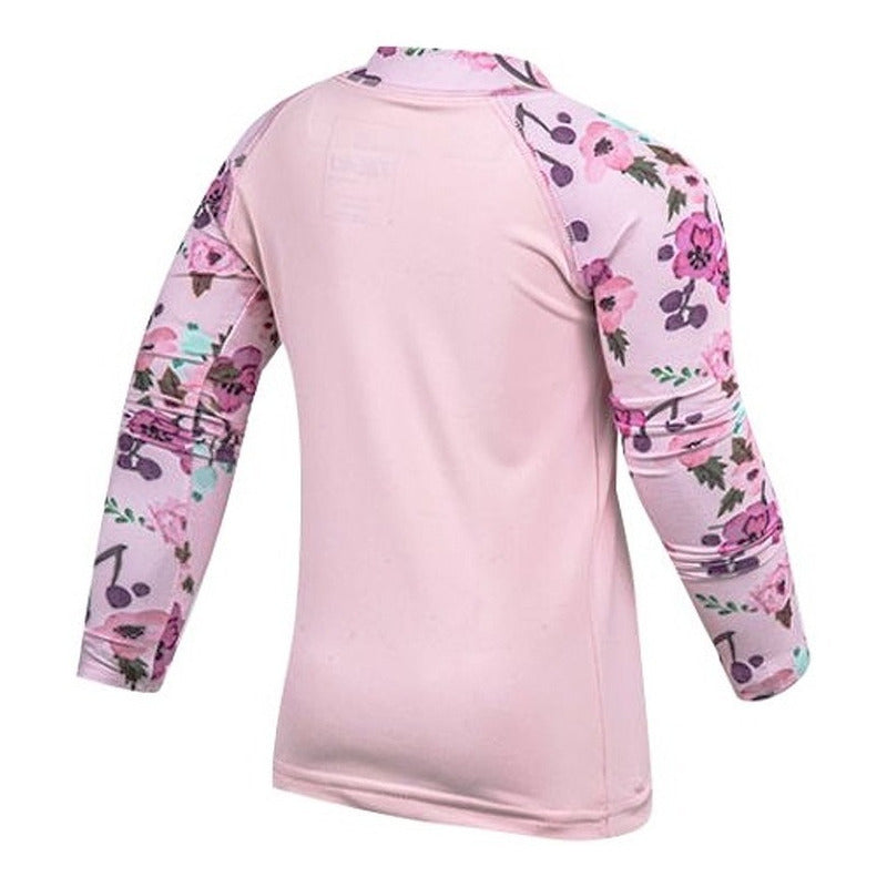 Remera de Natacion Folau Con Protección Solar Uv 50 - Niñas