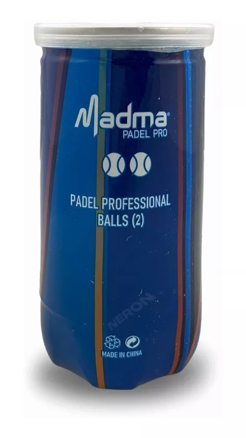 Tubo Pelotas de Padel Madma Pro Importado