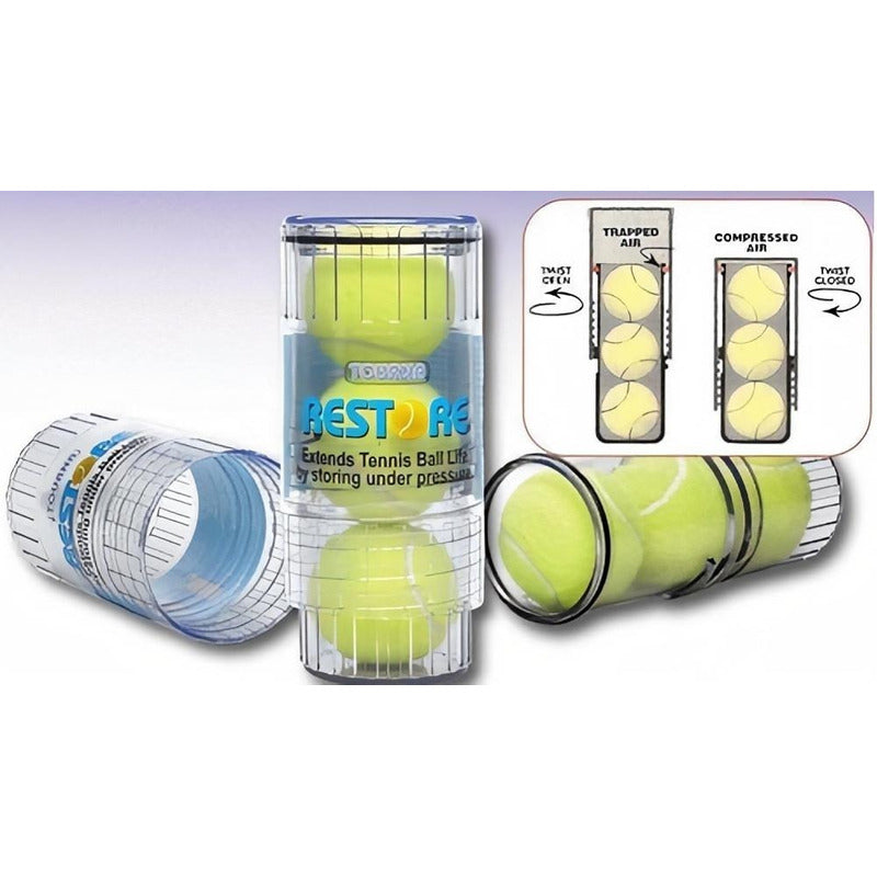 Tubo Presurizador Tourna Para Pelotas De Tenis/padel