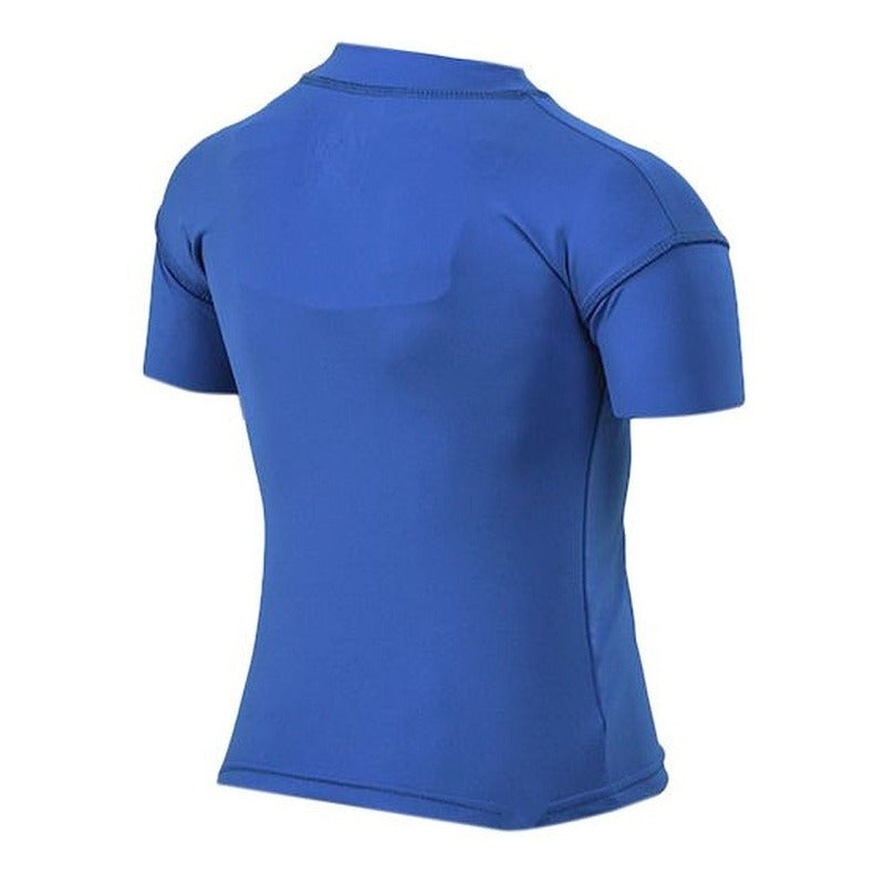 Remera de Natacion Folau Blue Ocean Con Protección Uv 50 - Niños