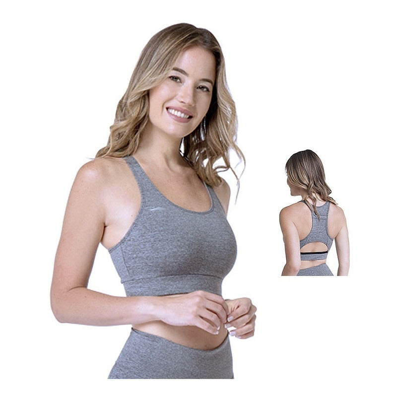 Top De Running/ Fitness/ Gym Avia Microfibra - Mujer
