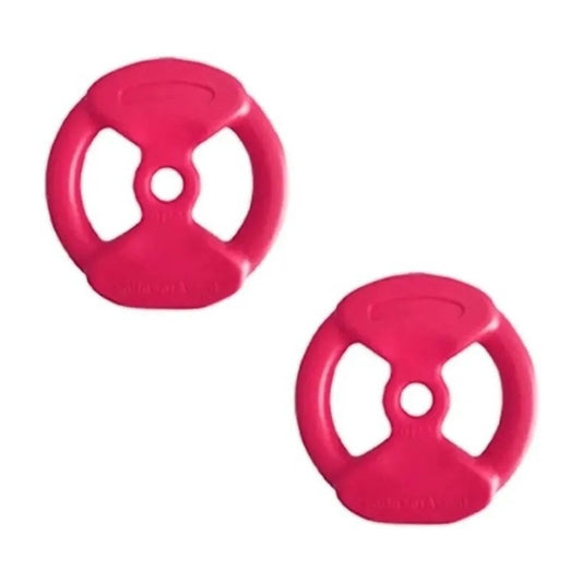 Par De Discos De Fitness De Pvc - 1 Kg c/u