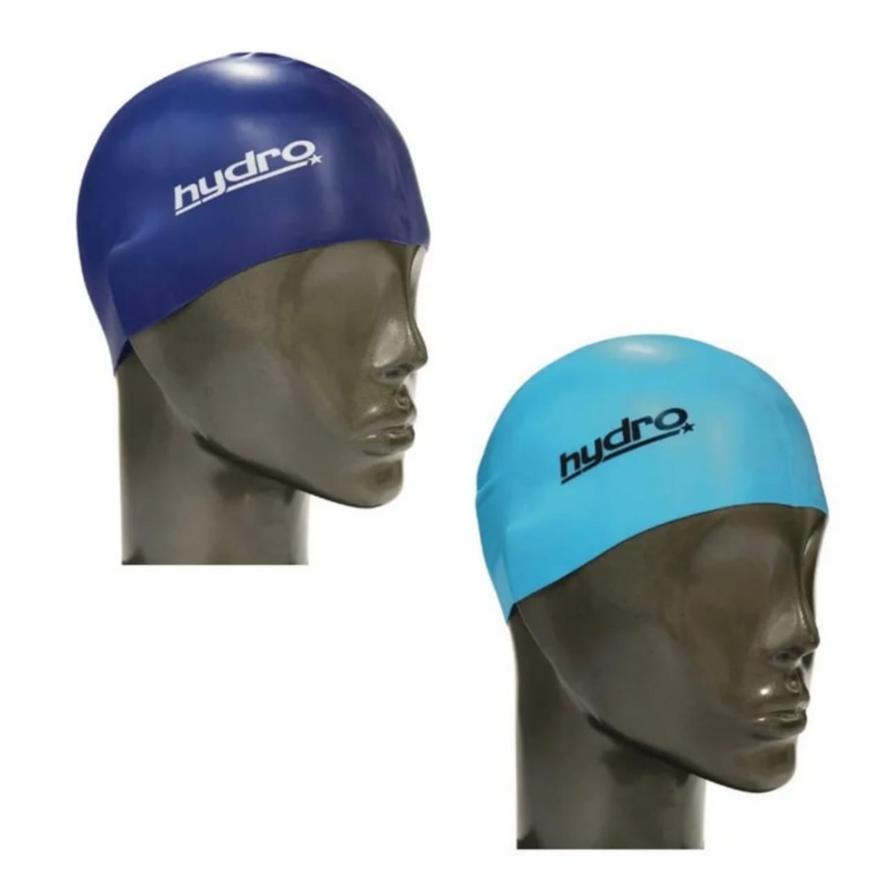 Pack X 2 Gorras Siliconadas De Natación Hydro Niños